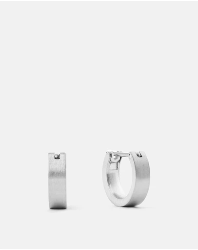 Daniel Wellington - Line Earrings Brushed 3.5mm