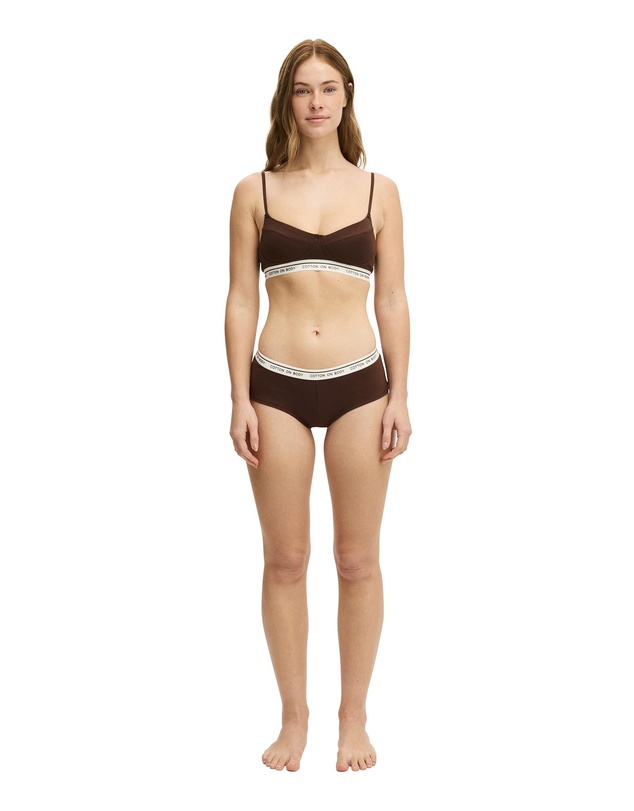 Cotton On Body - Branded Cotton Balconette Bralette