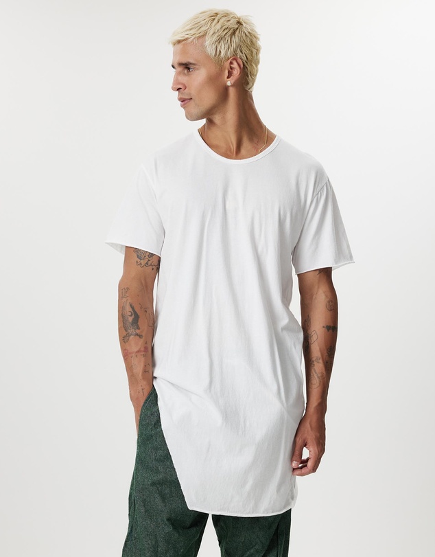 Surrounded By Ghosts - The Coltan Asymmetrical Cotton Tail T-Shirt