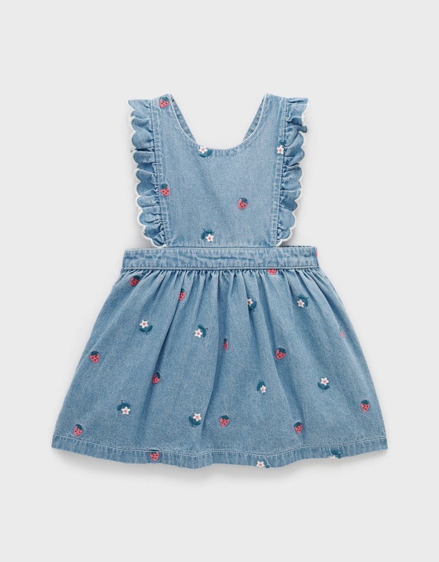 Purebaby - Embroidered Pinnie-Kids-Babies