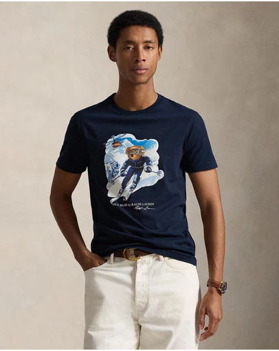 Polo Ralph Lauren - Custom Slim Fit Polo Bear T-Shirt - ICONIC EXCLUSIVE