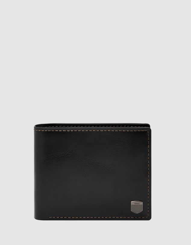 Fossil - Hayes Black Wallet