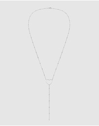 Elli Jewelry - Necklace Y-Chain Heart Balls in 925 Sterling Silver