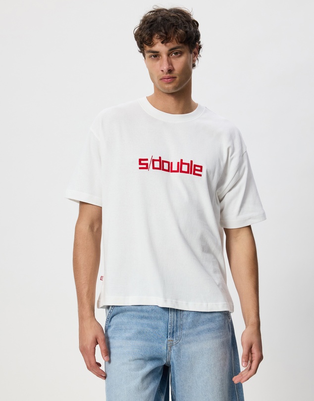 S Double - Block Heavyweight T-Shirt
