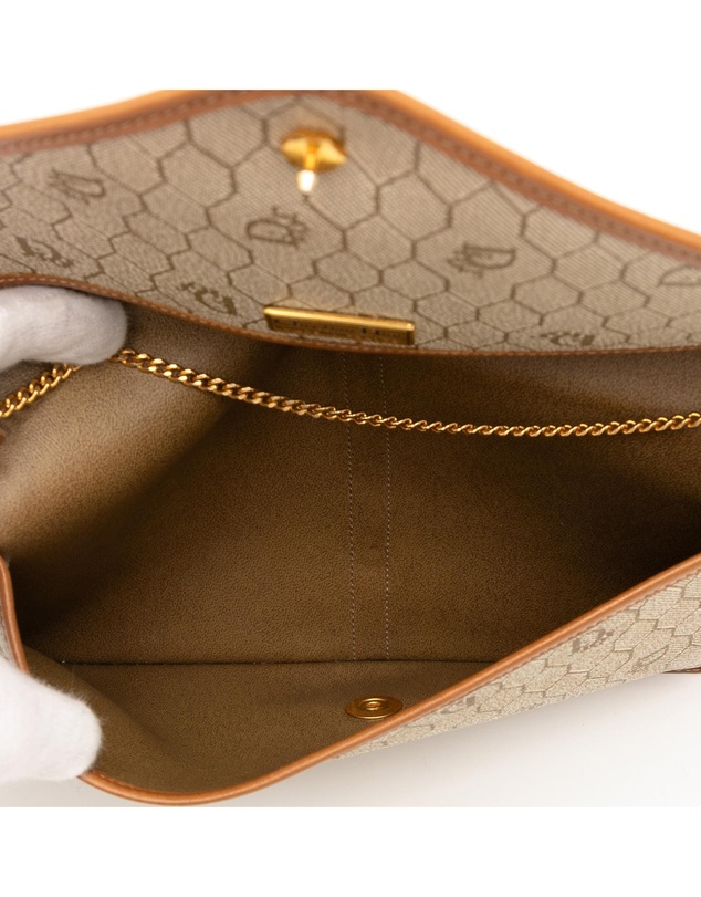 Pre-Loved by Azura Reborn - Pre-Loved Honeycomb Coated Canvas Chain Crossbody