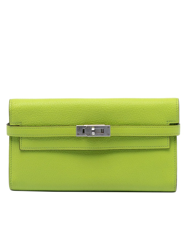 Pre-Loved by Azura Reborn - Pre-Loved Chevre Mysore Kelly Longue Wallet
