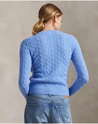 Polo Ralph Lauren - Cable Wool-Cashmere Crewneck Sweater - ICONIC EXCLUSIVE