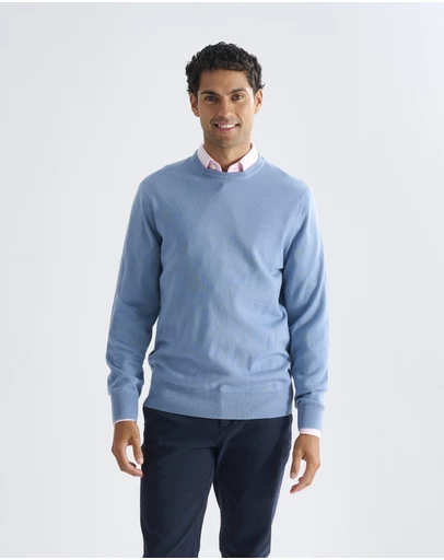 3 Wise Men - 3 Wise Men Driver Crew Neck - Steel