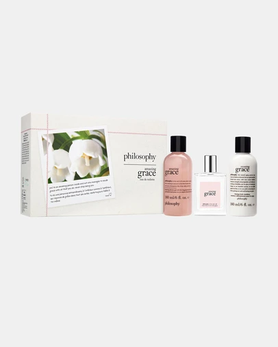 Philosophy - Philosophy Amazing Grace 3 Pce Set - 60ml 180ml Sg 180ml Bl