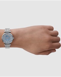 Emporio Armani - Silver Tone Analogue Watch