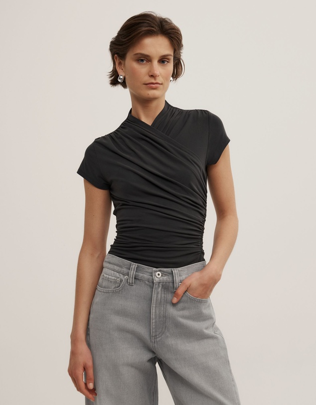 Witchery - Wrap Cap Sleeve T-shirt