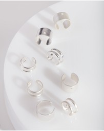 Lovisa - Silver Open Ear Cuff Pack