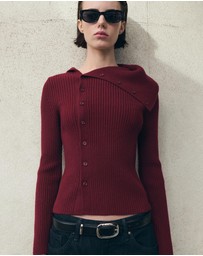 M.N.G - Cardigan With Shawl Collar