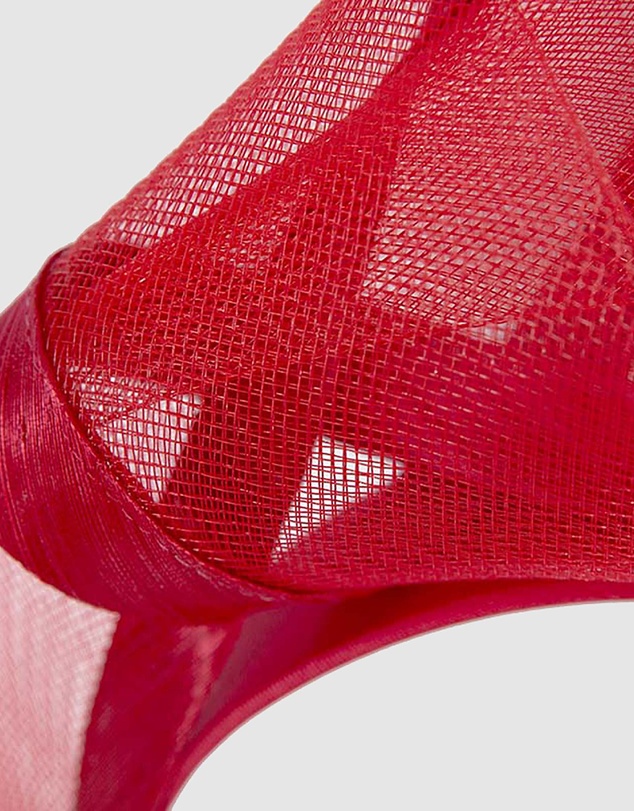 Fillies Collection - Turban Red Headband Fascinator