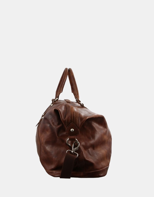 Pierre Cardin - Pierre Cardin Rustic Leather Business/Overnight Bag