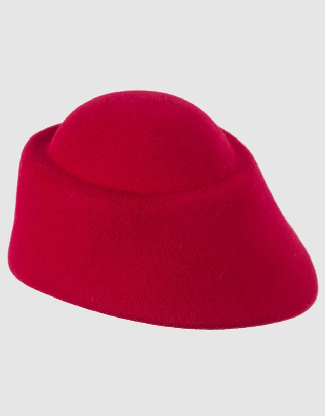 Max Alexander - Red Winter Felt Designer Hat