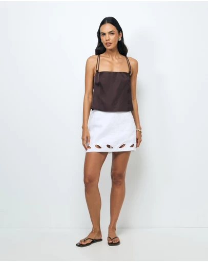 AERE - Zaya Linen Skirt