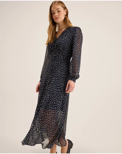 Review - Ditzy Dot Dress