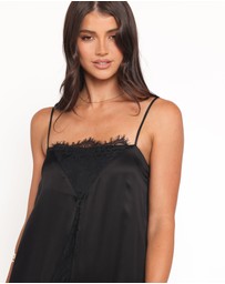Petal & Pup - Halsey Midi Dress - Black