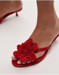 TOPSHOP - Ish Kitten Heeled Sandals