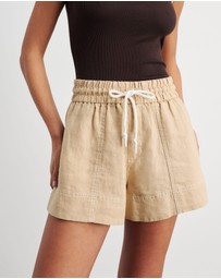 Jag - Gigi Linen Pull On Short