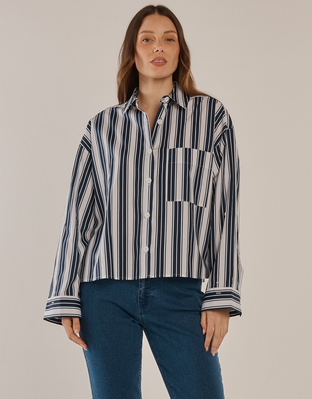 Betty Basics - Erin Crop Shirt