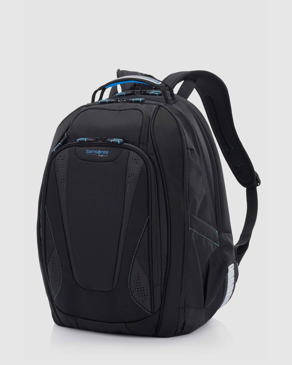 buy samsonite luggage vizair laptop backpack Bags, Wallets and Luggage The perfect companion backpack to compliment all of our iconic luggage or carry alone as an everyday pack Samsonite VizAir Laptop Backpack 15.6