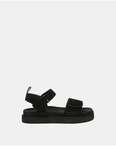 EVERAU - EverAU Ugg Carla Cow Suede Upper Sandals
