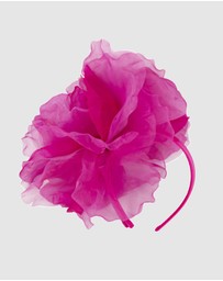 Fillies Collection - Large Fuchsia Flower Fascinator Headband