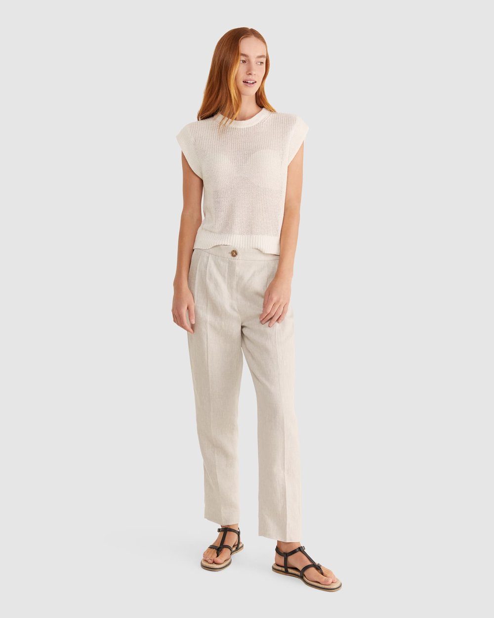 Freya Linen Pants by Sportscraft Online | Sci2sShops | Australia