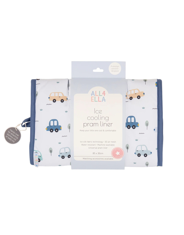 All 4 Ella - Ice Cooling Pram Liner Beep Beep