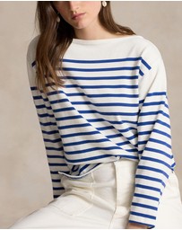 Polo Ralph Lauren - Striped Boatneck Mariner Tee