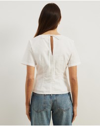 Atmos&Here - Maya Pin Tuck Top