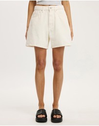 Cotton On - High 90s Denim Shorts
