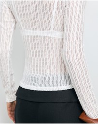 AERE - Valentina Long Sleeve Top