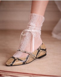High Heel Jungle - Lace Wrap Tulle Socks