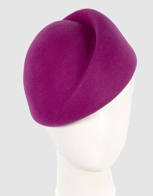 Max Alexander - Winter Felt Fuchsia Designer Hat