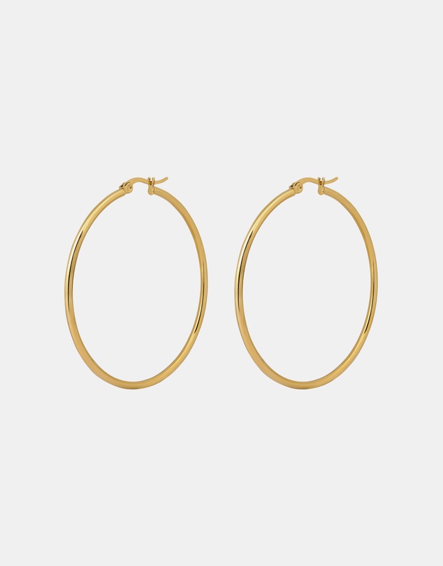Zoe Olivia - Waterproof Classic Large Hoop Earrings