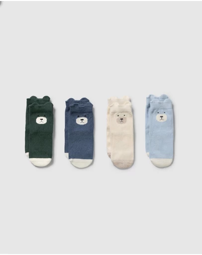 Wilson & Frenchy - 4-Pack Organic Socks - Babies
