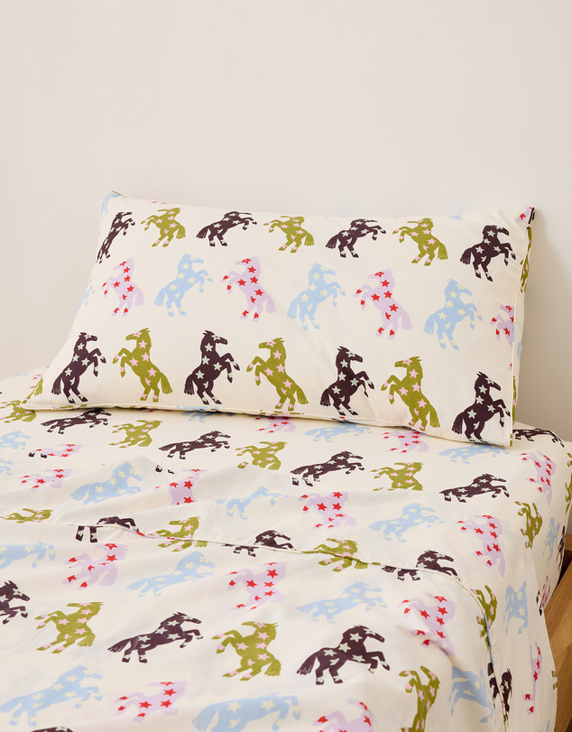 Sheet Society - Leo Washed Cotton Fitted Sheet Set