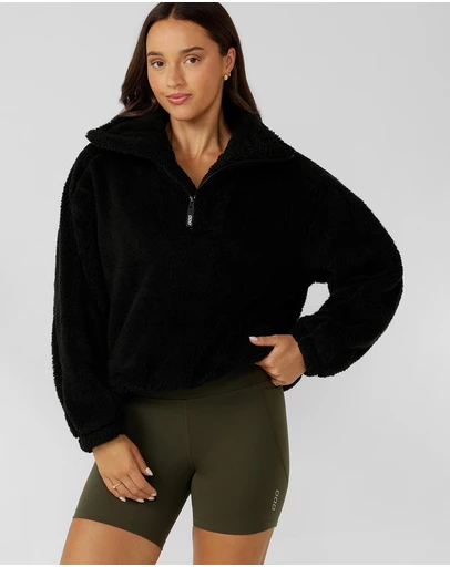 Lorna Jane - Everyday Teddy Quarter-Zip Sweat