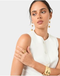 Forcast - Eva Gold Drop Earrings