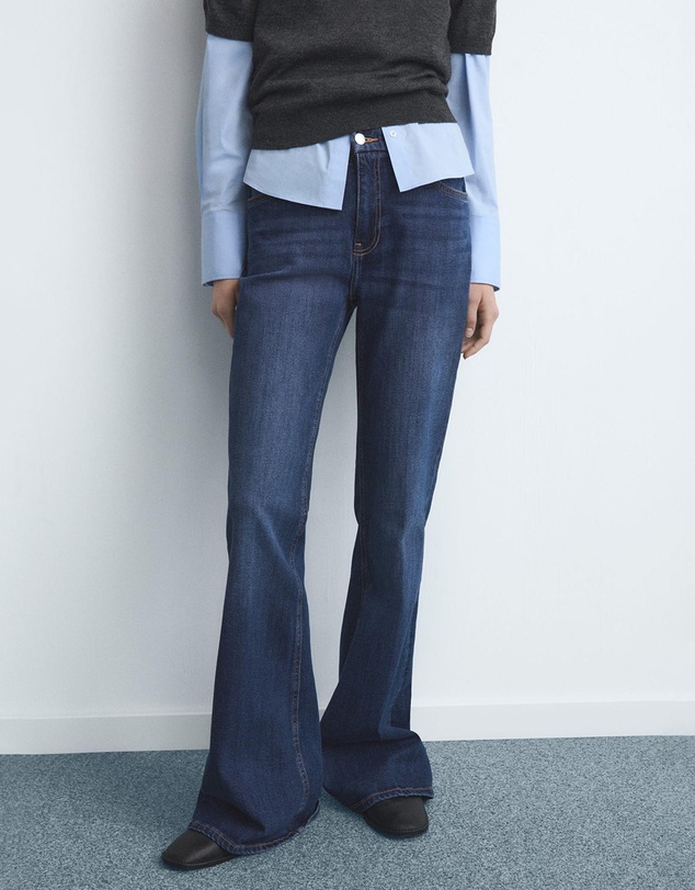 M.N.G - Violet Flared High-Rise Jeans