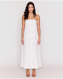 MINKPINK - Alessia Lace Back Maxi Dress