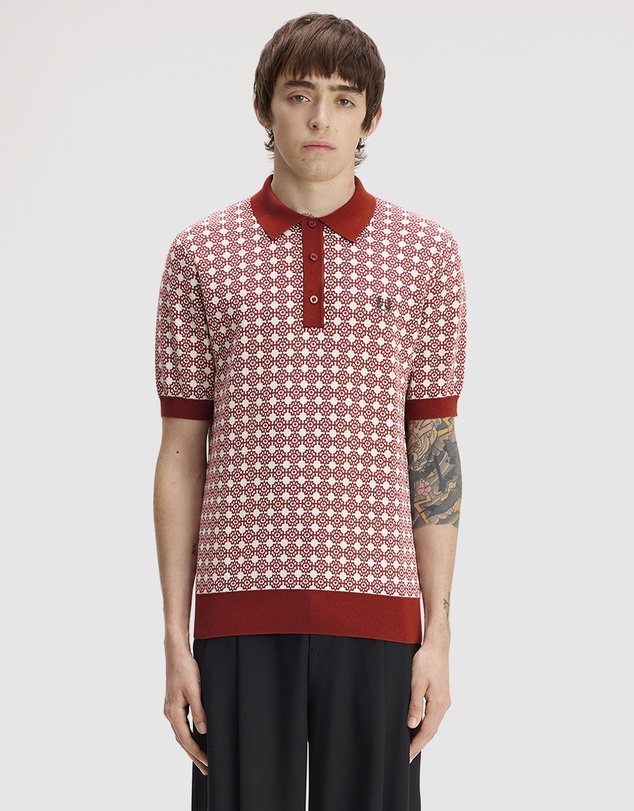 Fred Perry - Floral Jacquard Shirt