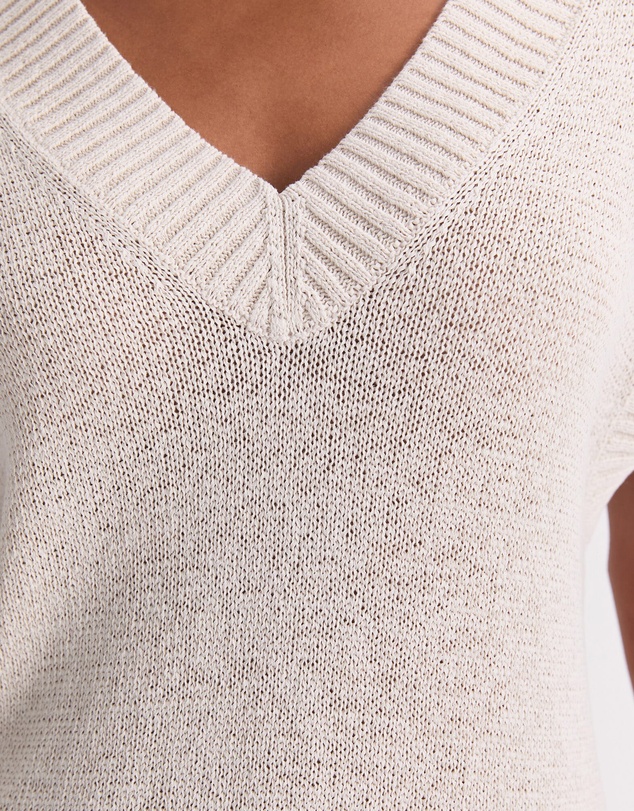 Sportscraft - Josie Tape Yarn V Neck Tank