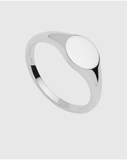 Najo - Suave Men's Silver Ring