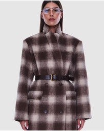 ENA PELLY - Tessa Wool Blend Coat