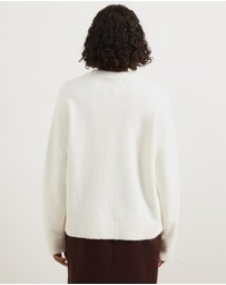 Atmos&Here - Tiana Fluffy Knit Cardigan