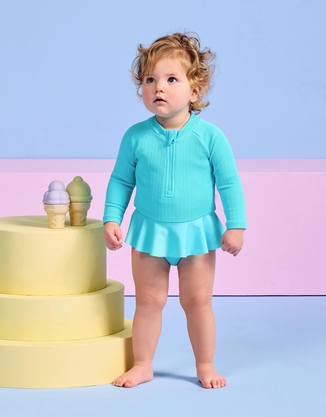 Seafolly - Textured Sunsuit - Babies